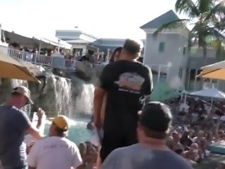 Sex-positive Pool Soiree Cooch Twerk Booty Jiggle Key West!