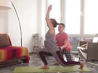 Mom Gets Fucked By Yoga Instructor